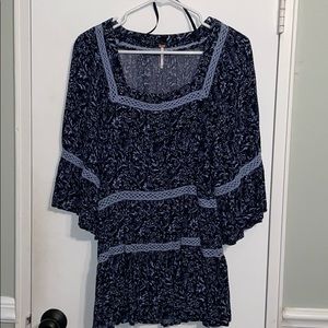 Free People Talk About it Tunic Top